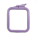 Lilac Plastic Rectangular Frames