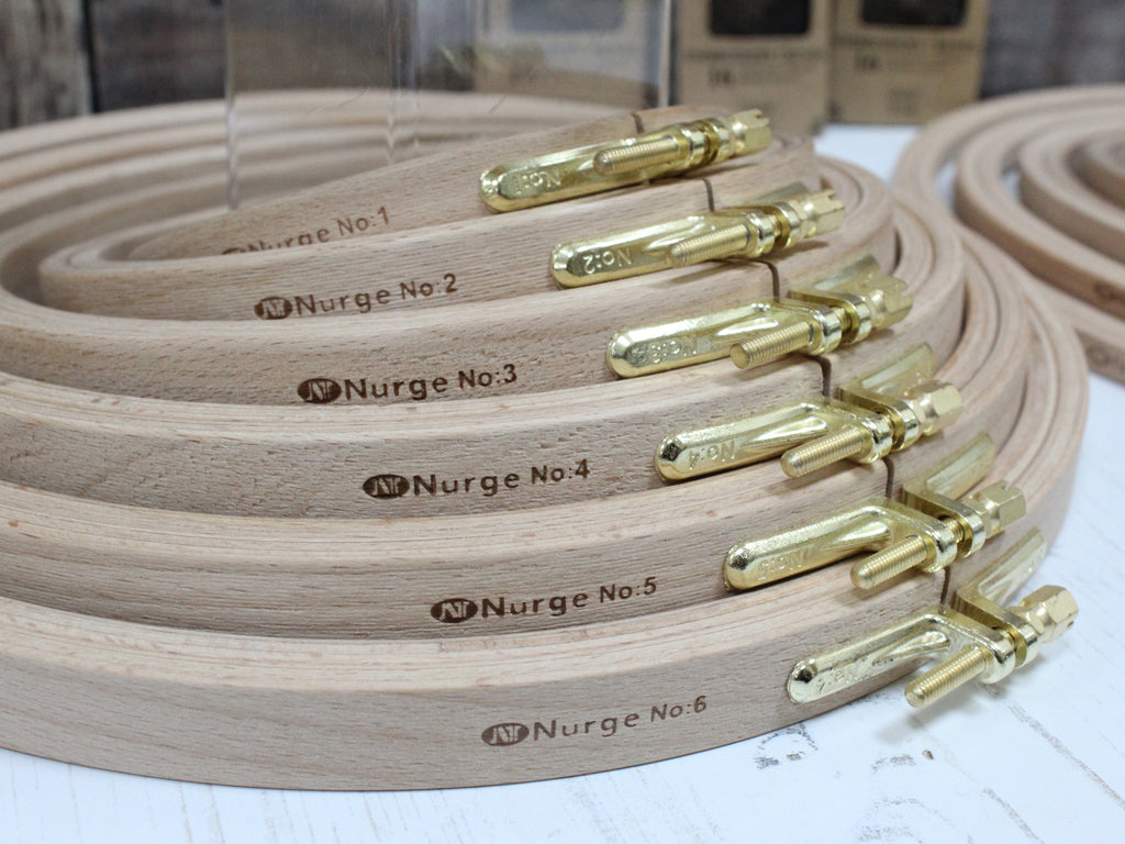 Wooden Embroidery Hoops 16mm Depth