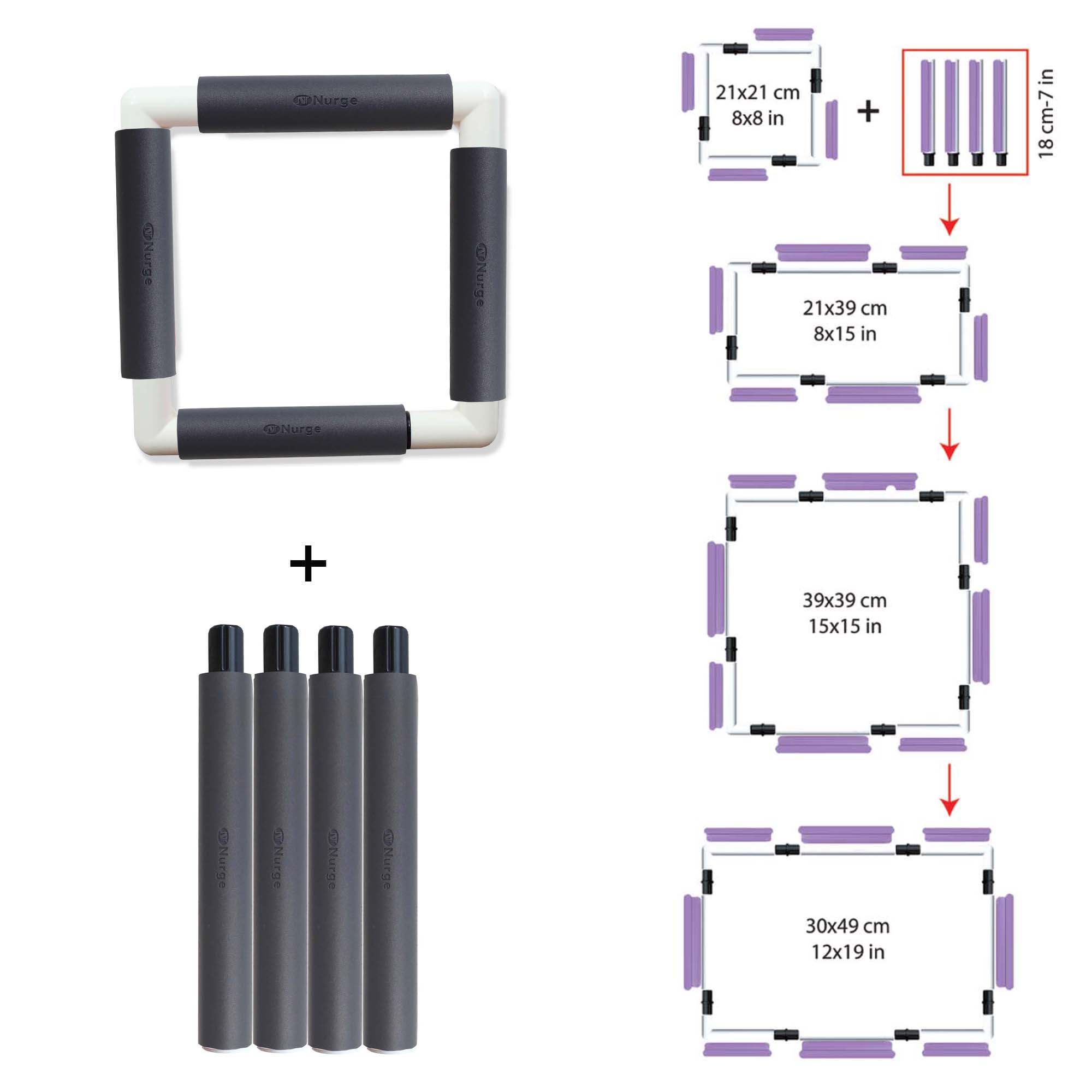 21cm x 21cm Snap Frames