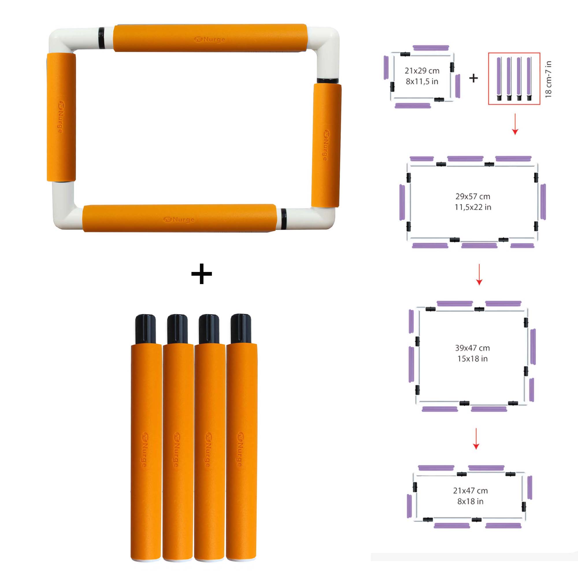 21cm x 29cm Snap Frames
