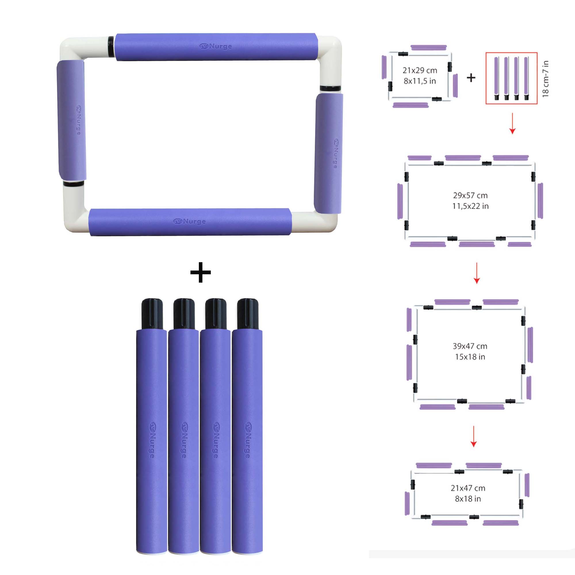 21cm x 29cm Snap Frames