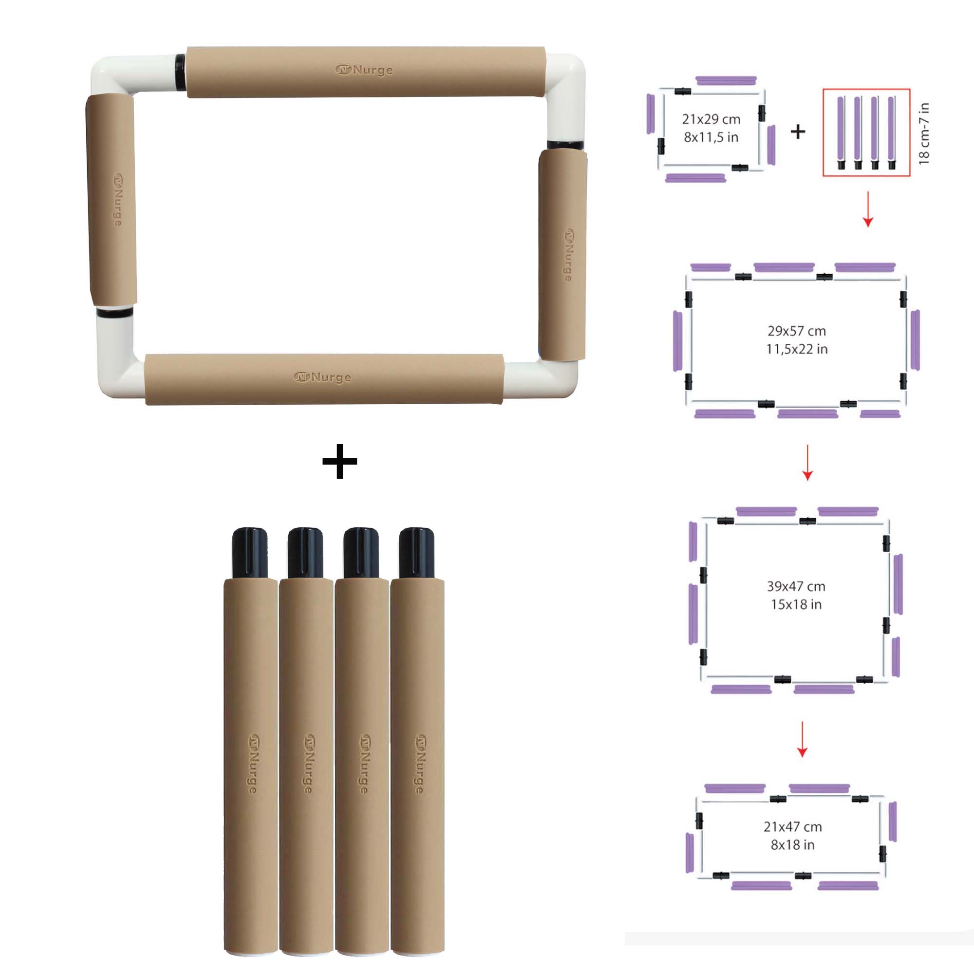 21cm x 29cm Snap Frames