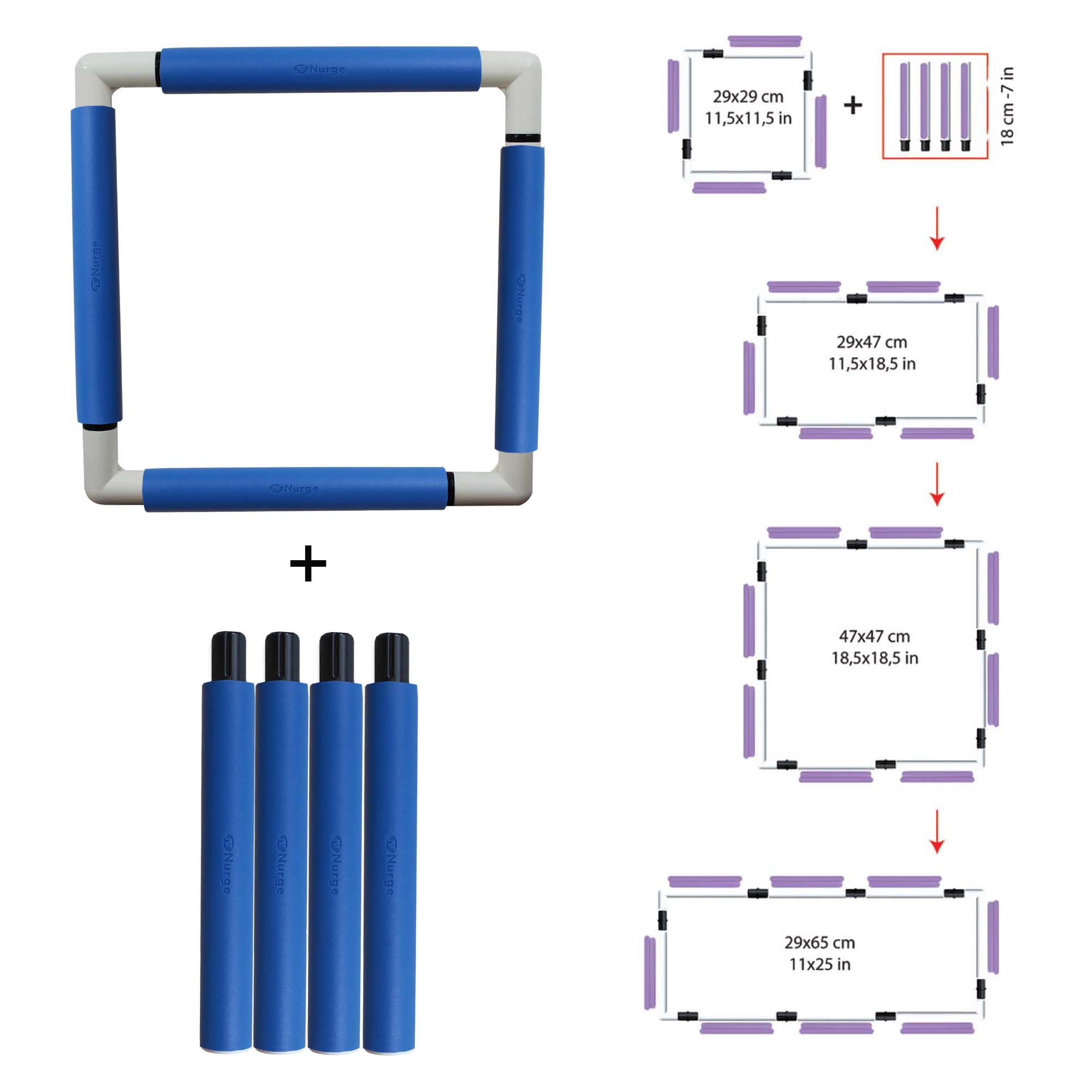 29cm x 29cm Snap Frames