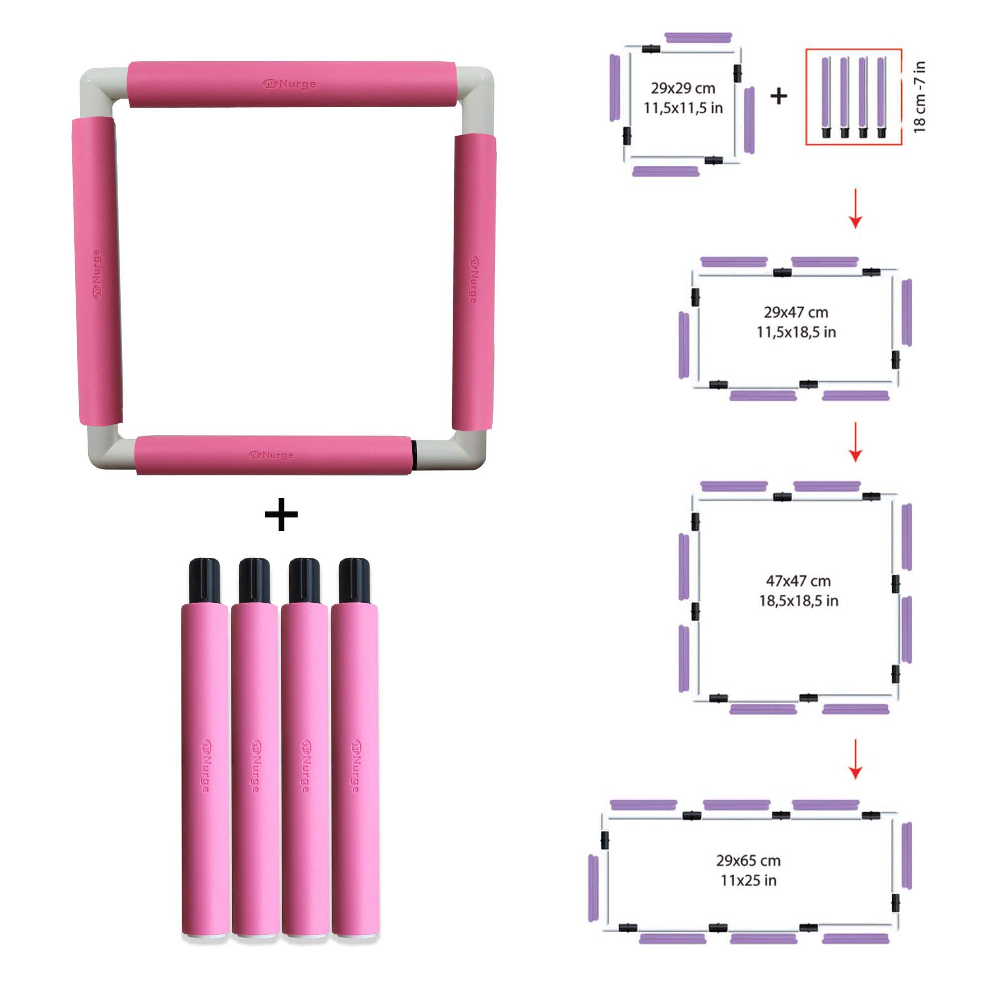 29cm x 29cm Snap Frames