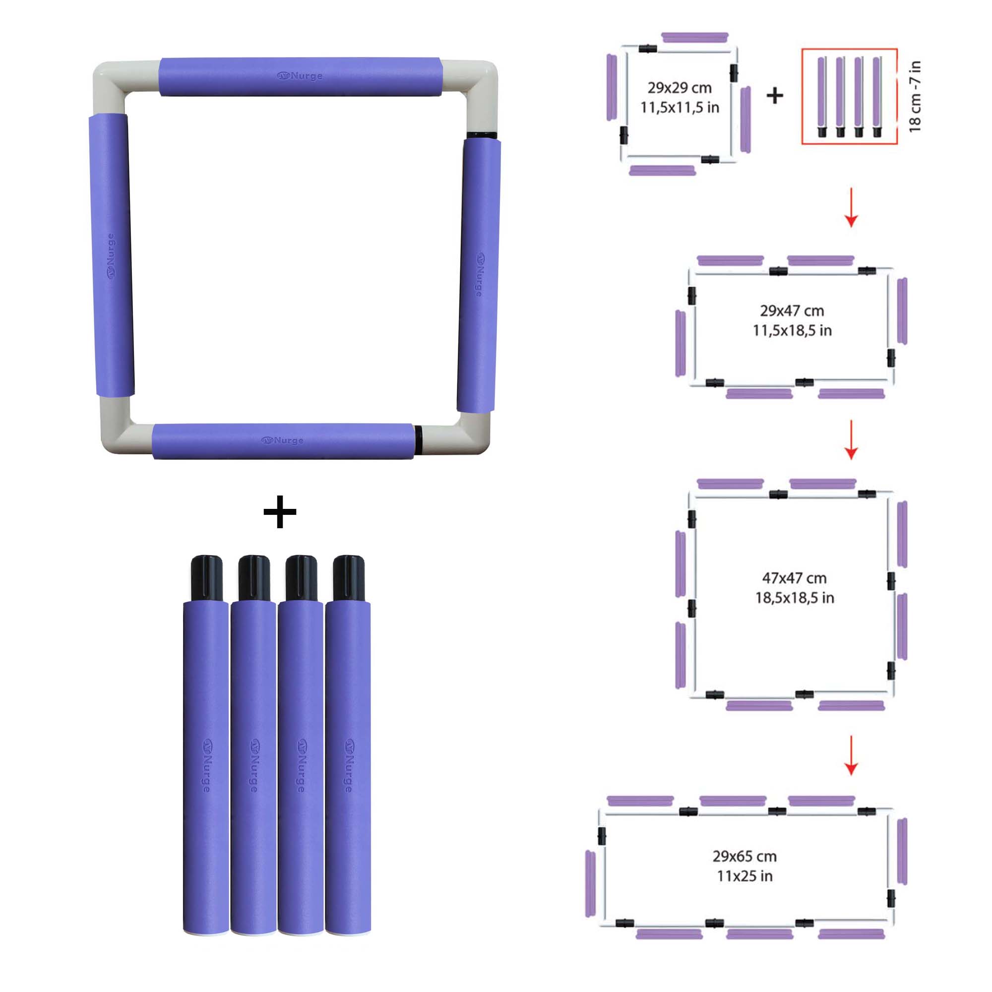 29cm x 29cm Snap Frames