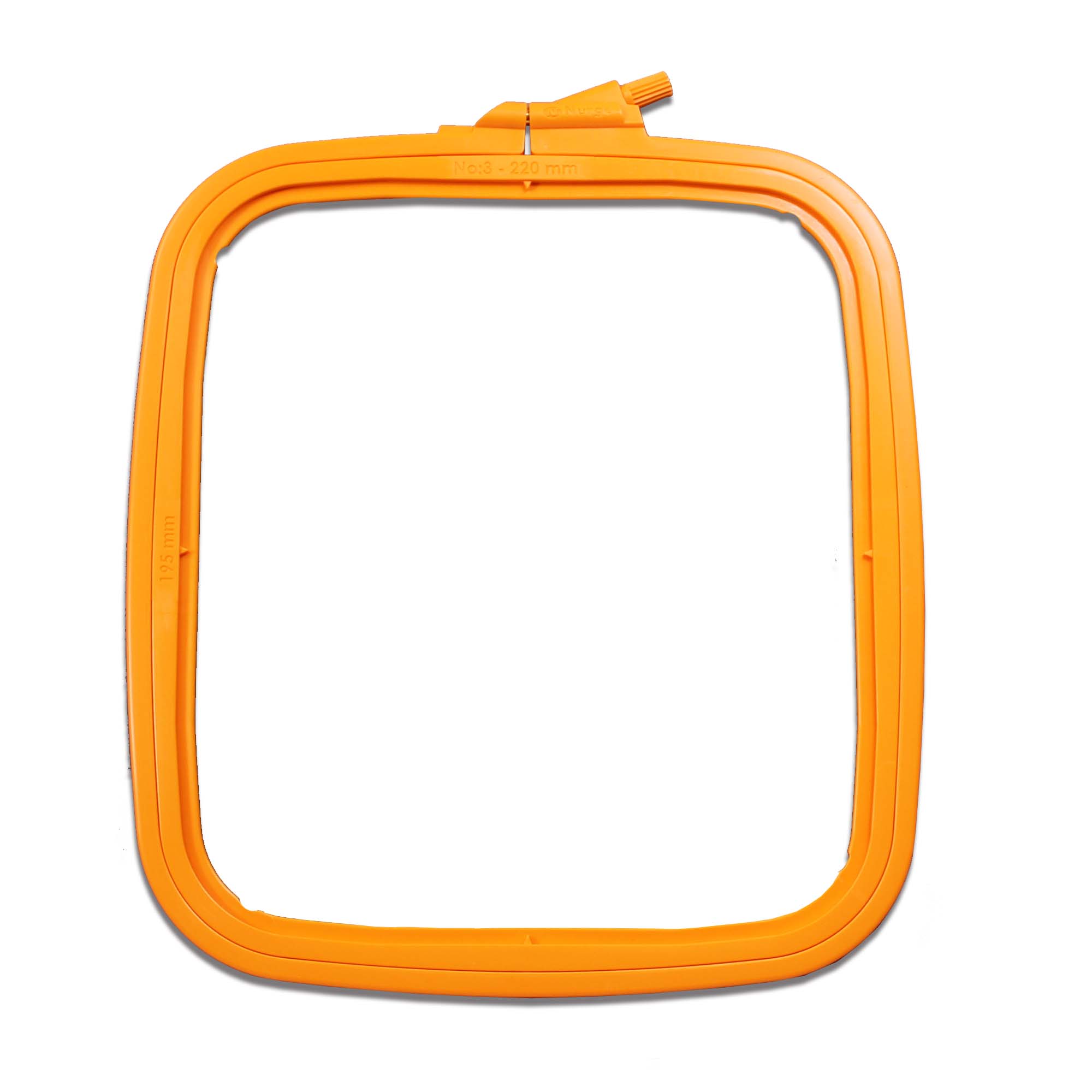 Orange Plastic Rectangular Frames