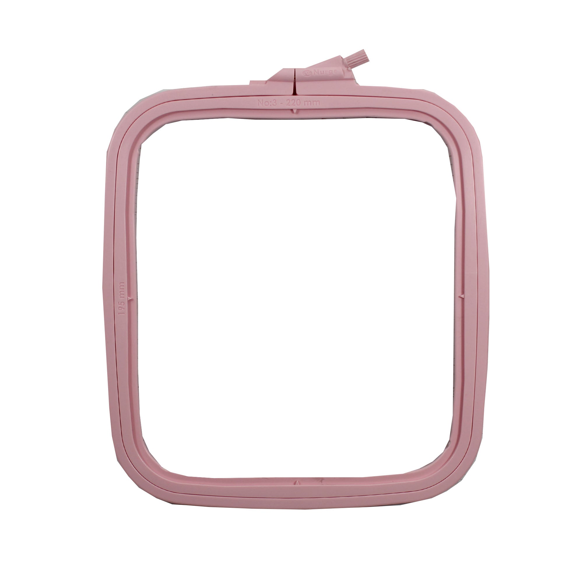 Pink Plastic Rectangular Frames