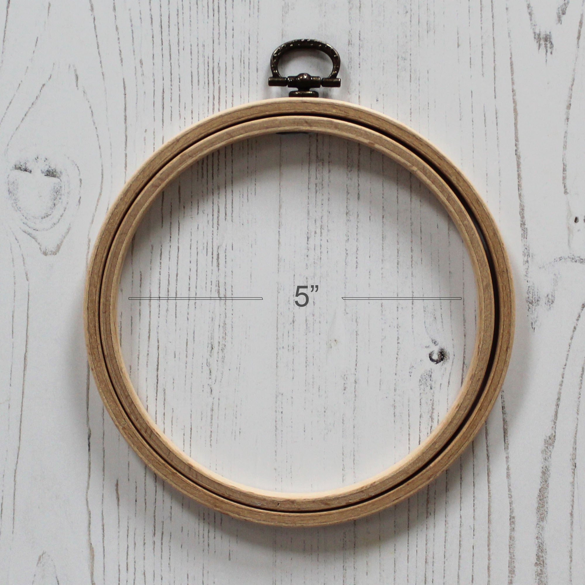 Wooden Display Hoops