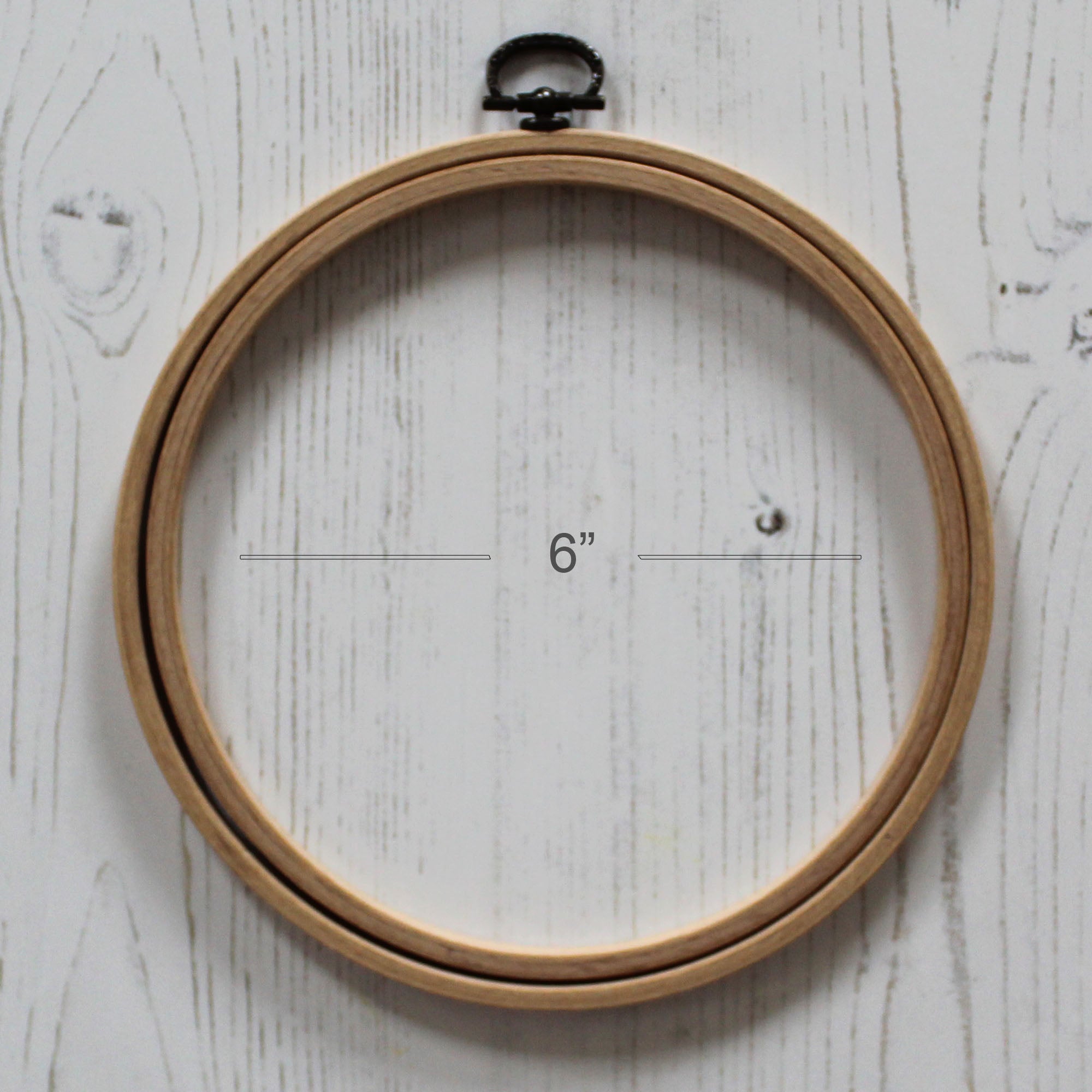 Wooden Display Hoops