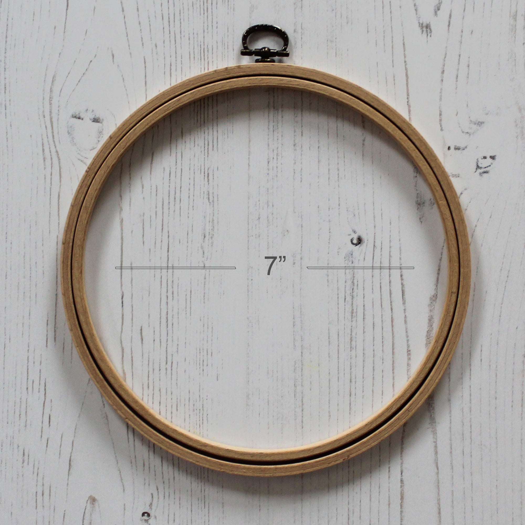 Wooden Display Hoops