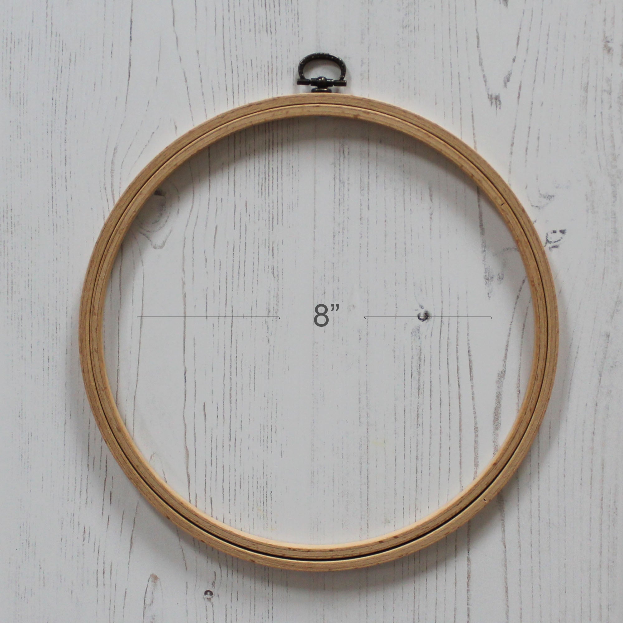 Wooden Display Hoops