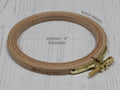 Wooden Embroidery Hoops 8mm Depth