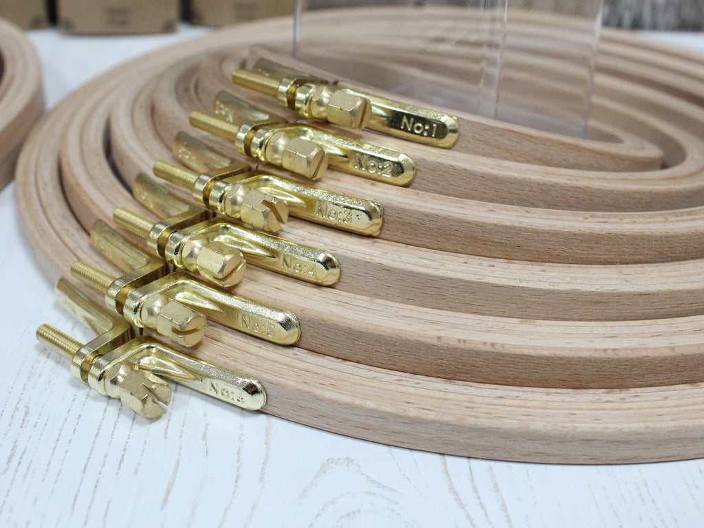 Wooden Embroidery Hoops 8mm Depth