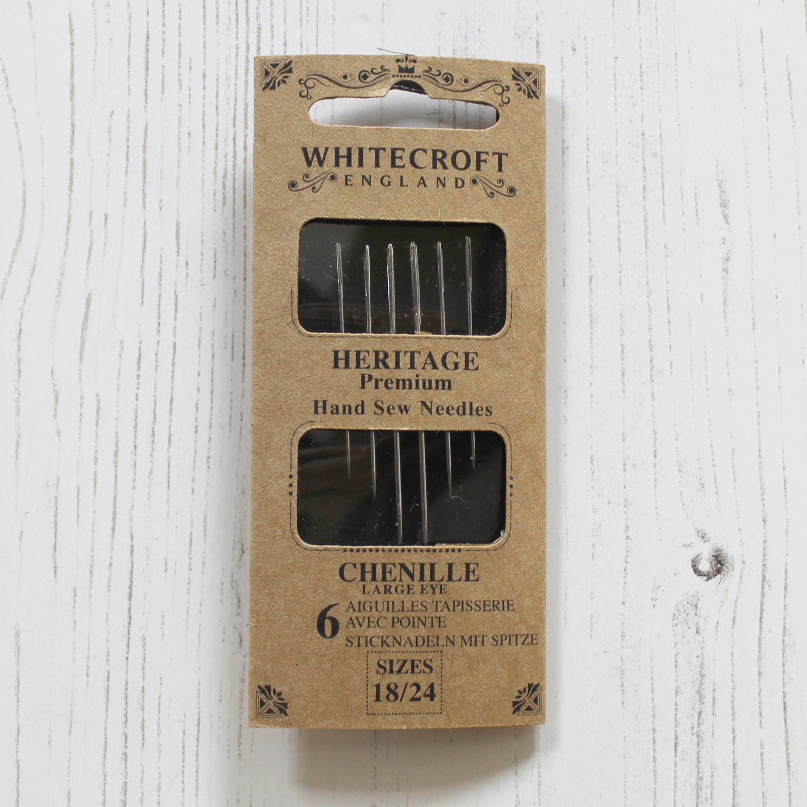 Whitecroft Heritage Hand Sewing Needles