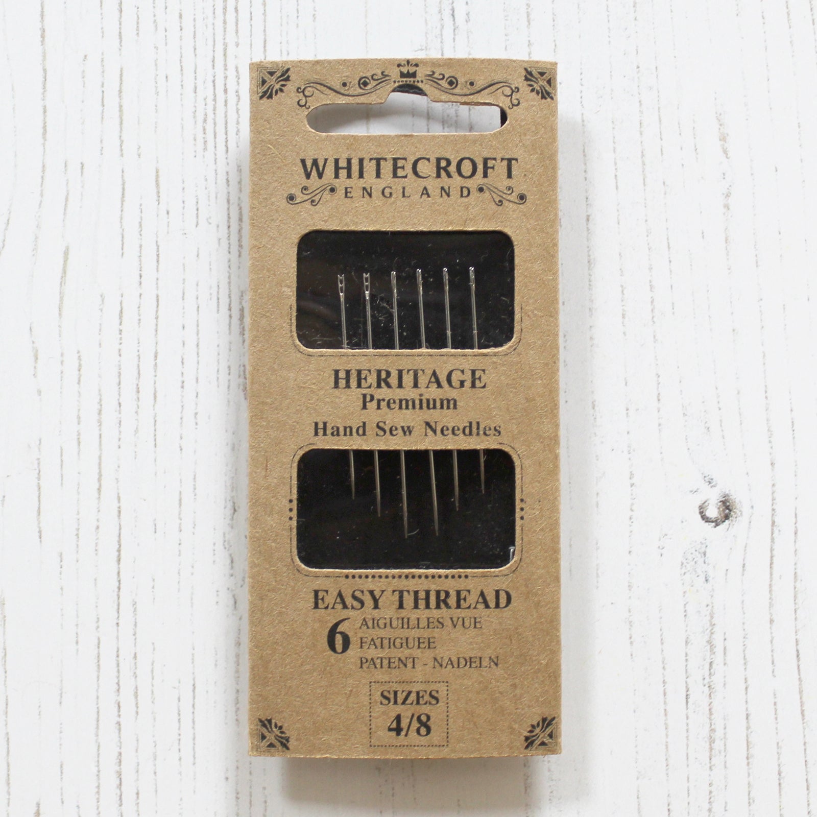 Whitecroft Heritage Hand Sewing Needles