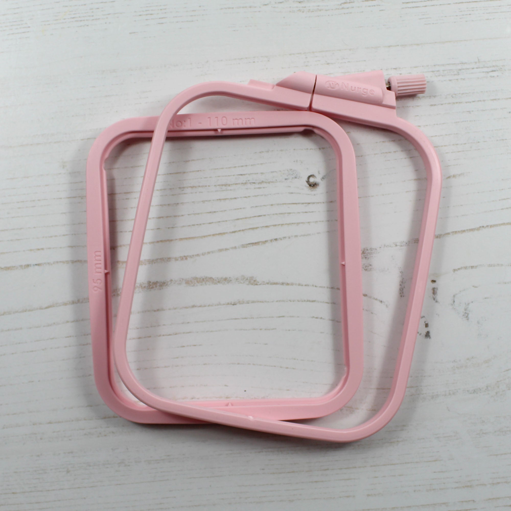 Pink Plastic Rectangular Frames