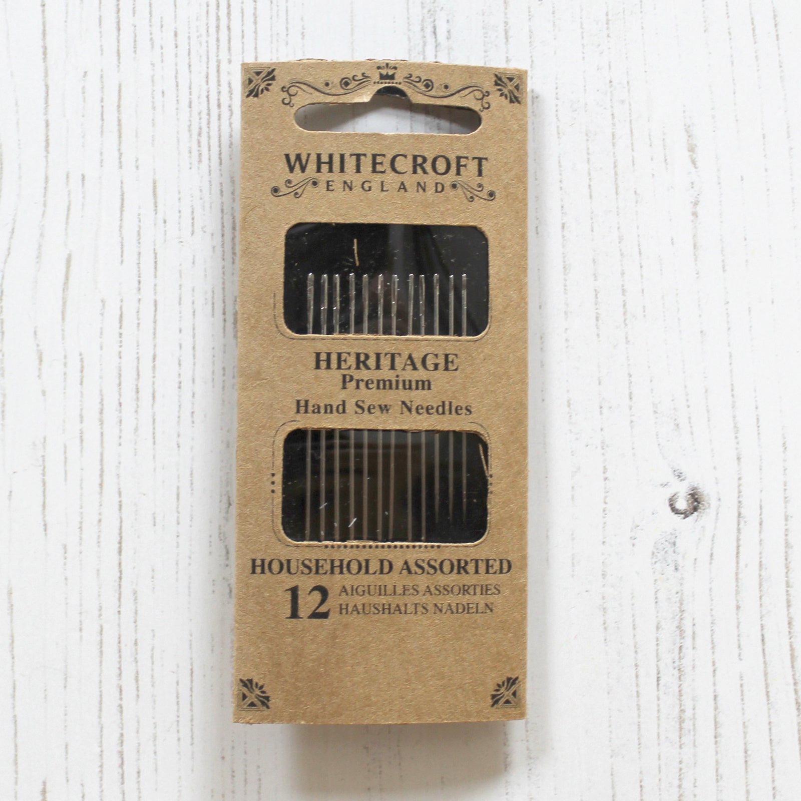 Whitecroft Heritage Hand Sewing Needles