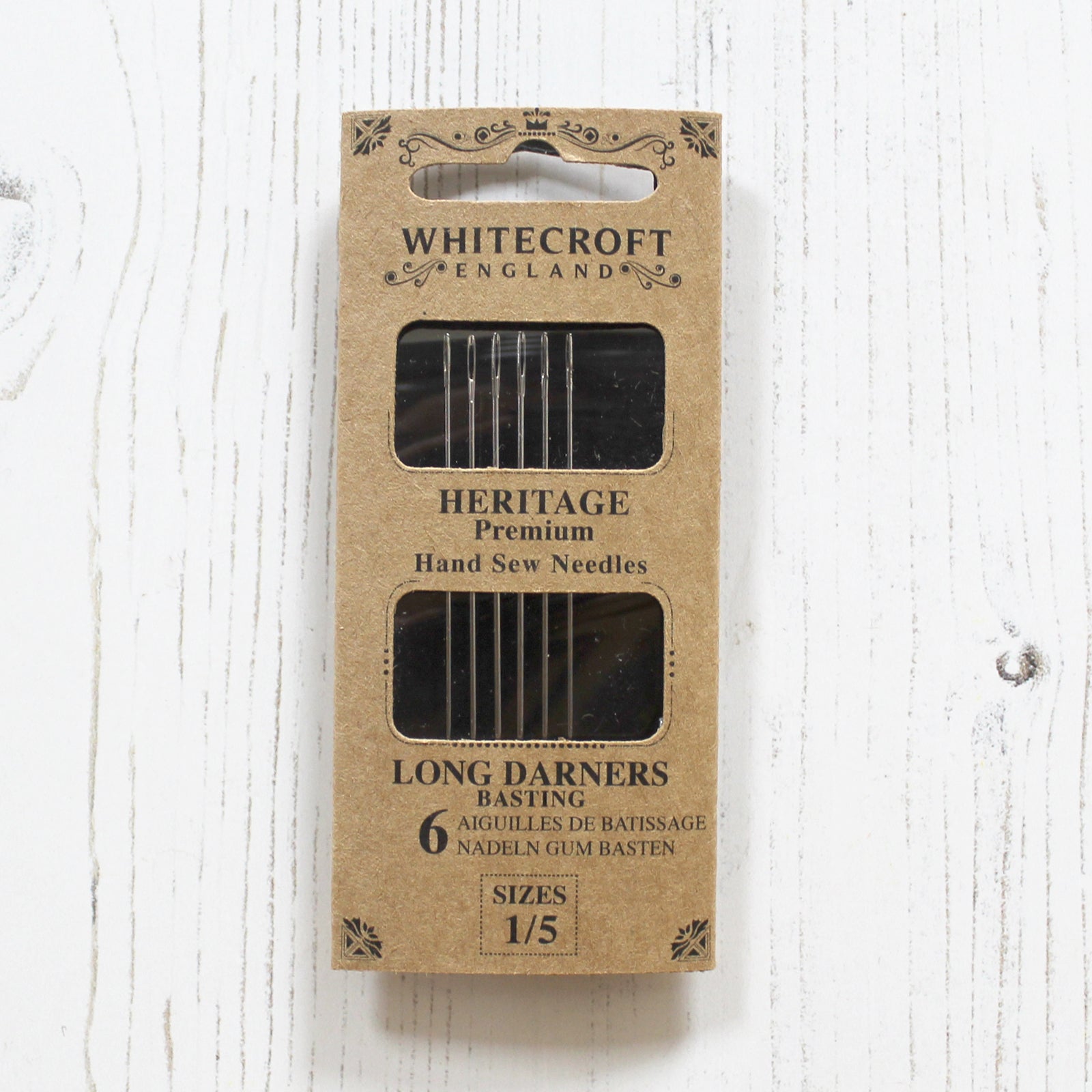 Whitecroft Heritage Hand Sewing Needles
