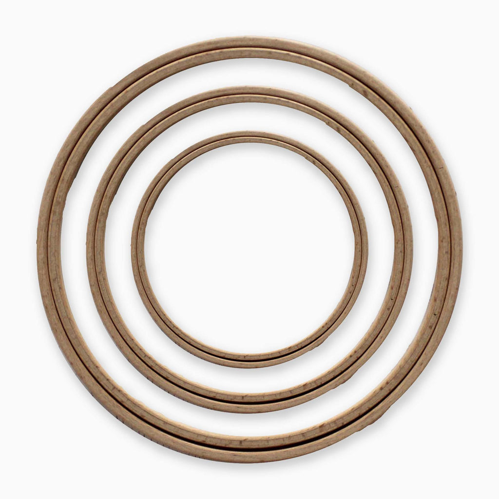 Wooden Screwless Hoops