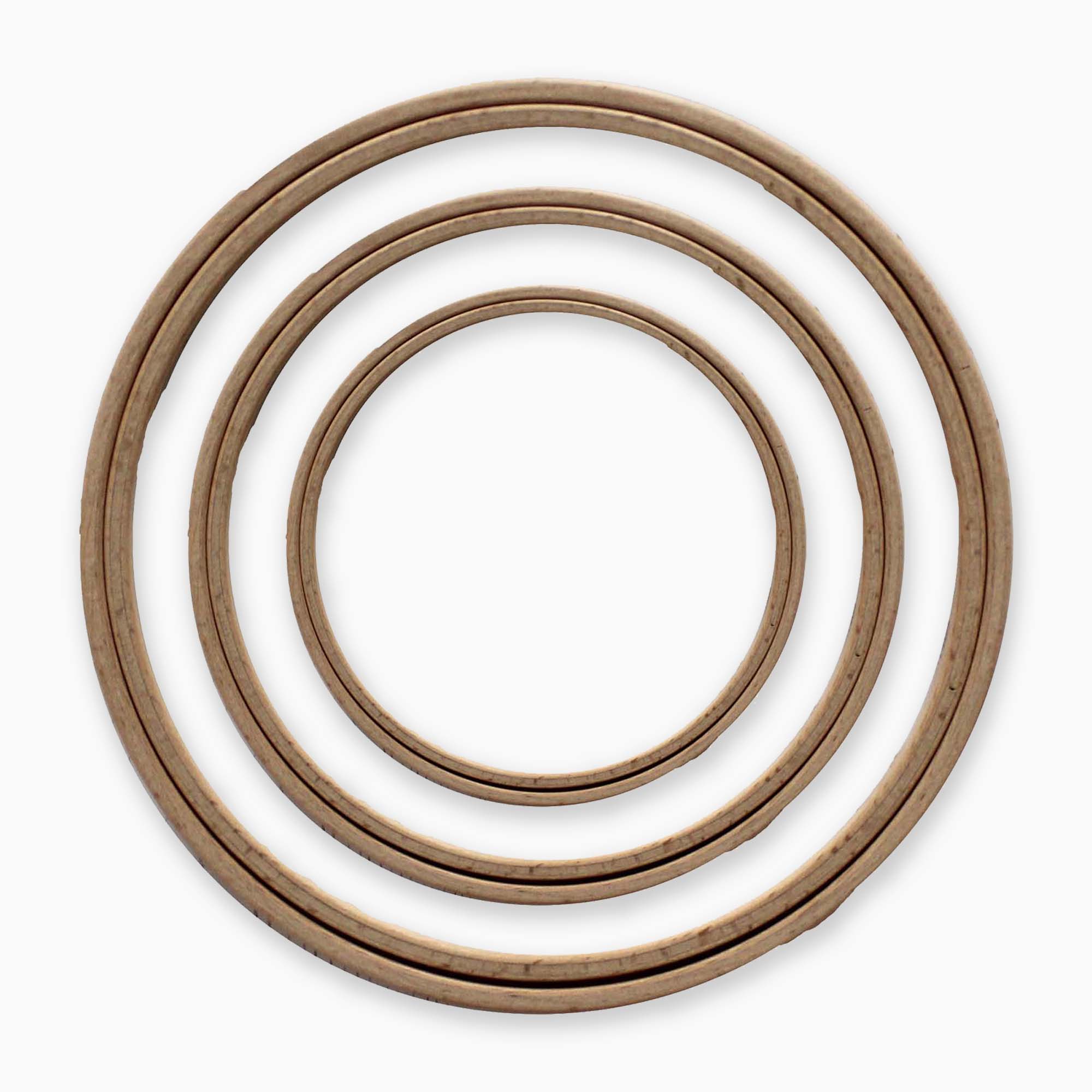 Wooden Screwless Hoops
