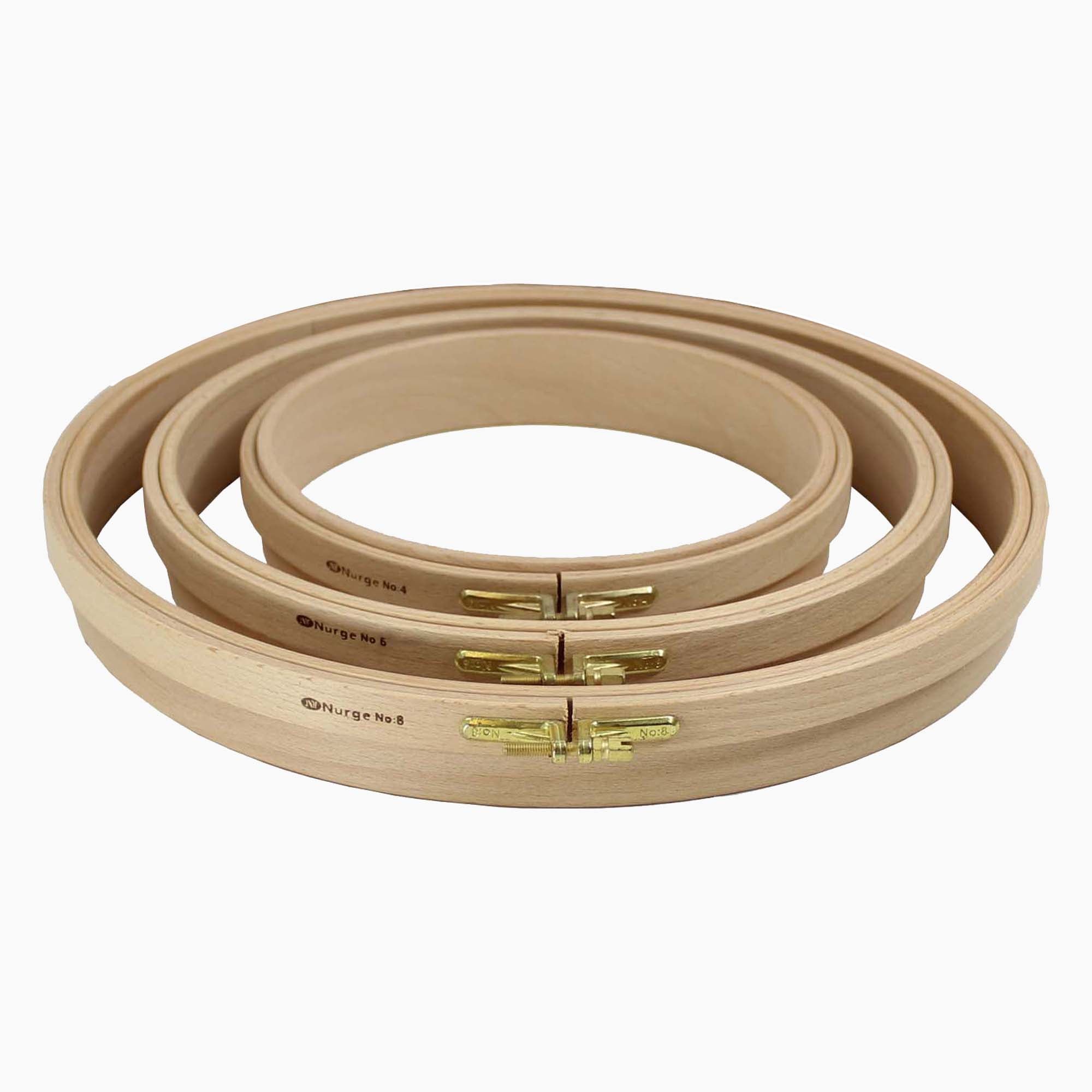 Wooden Punch Embroidery Hoops