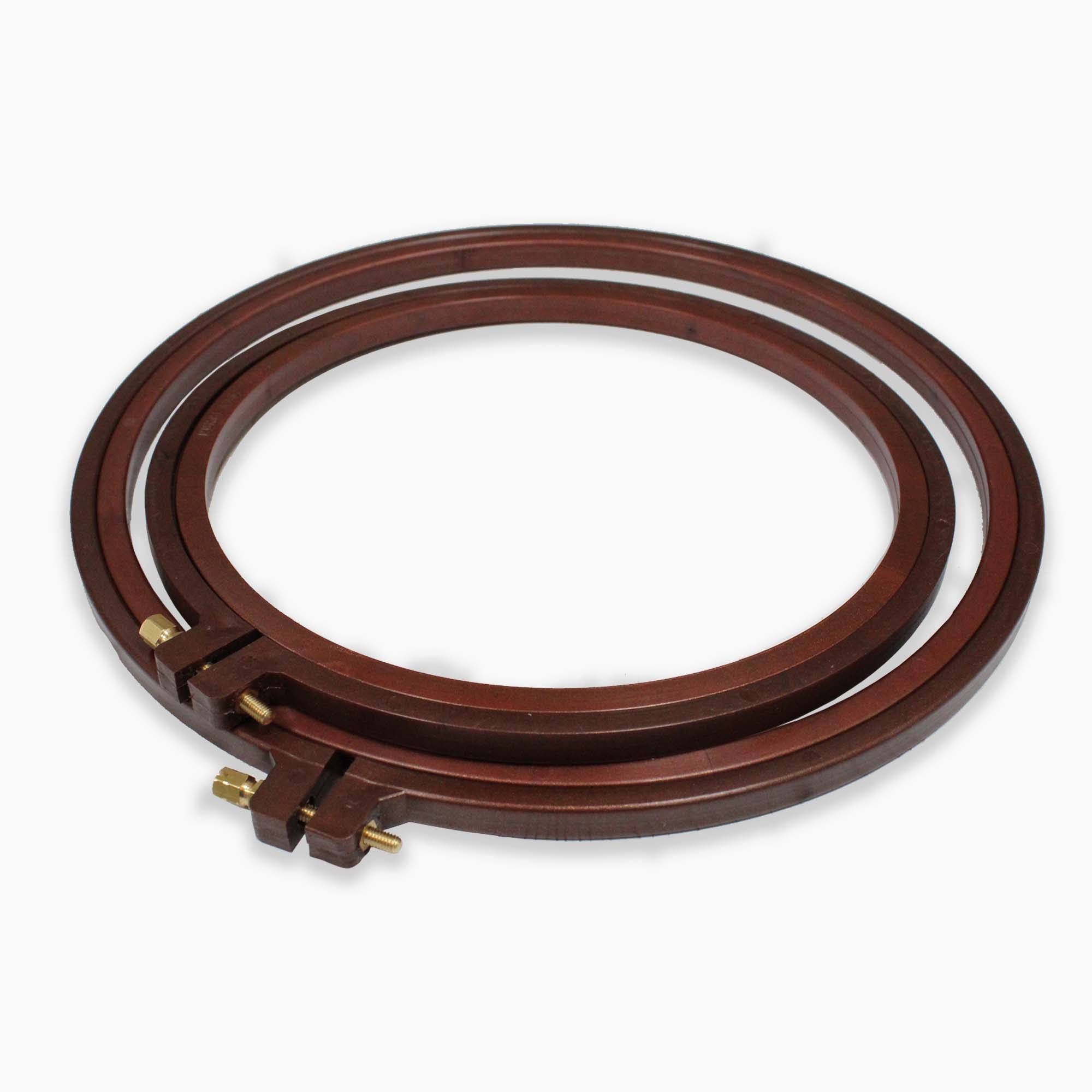 Plastic Wood Effect Embroidery Hoops
