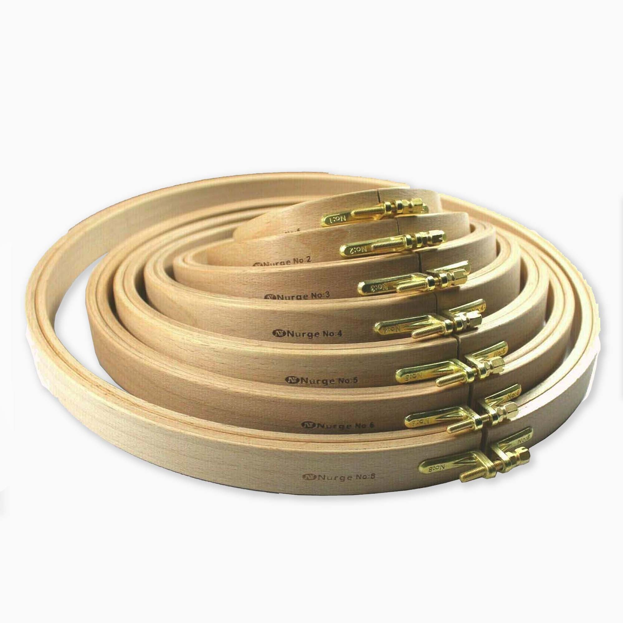 Wooden Embroidery Hoops 24mm Depth