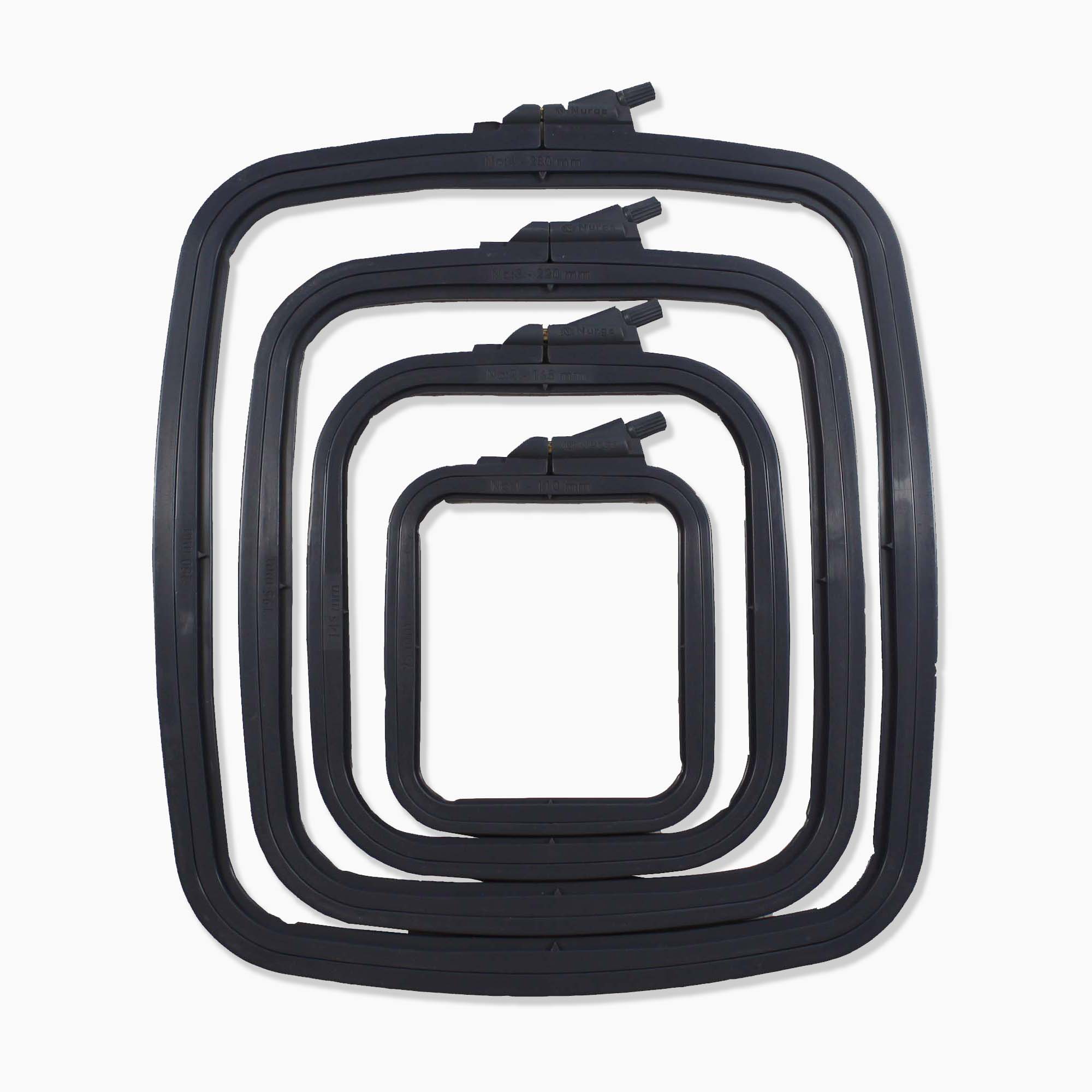 Grey Plastic Rectangular Frames