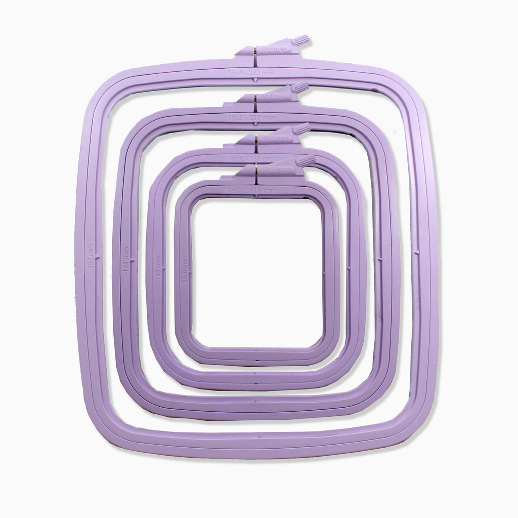 Lilac Plastic Rectangular Frames