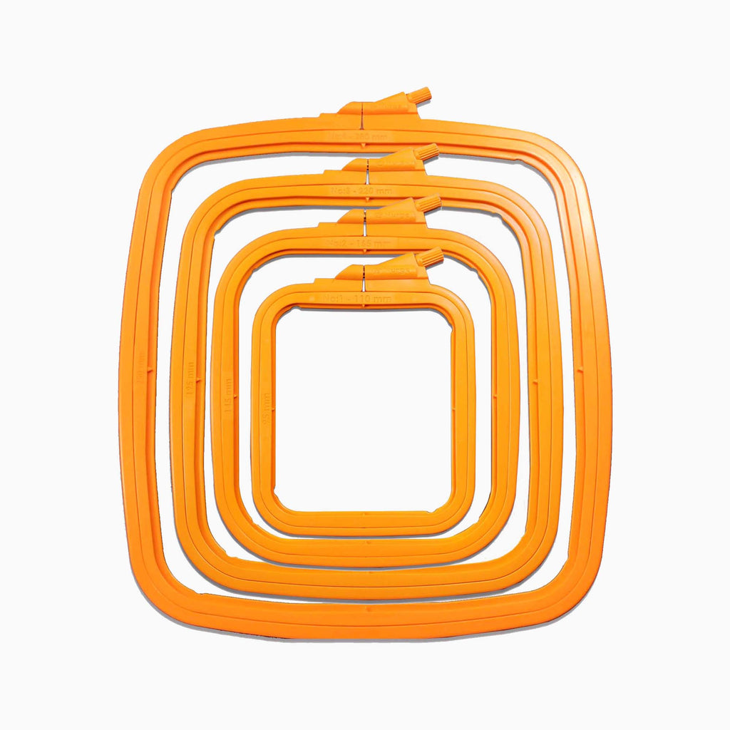 Orange Plastic Rectangular Frames