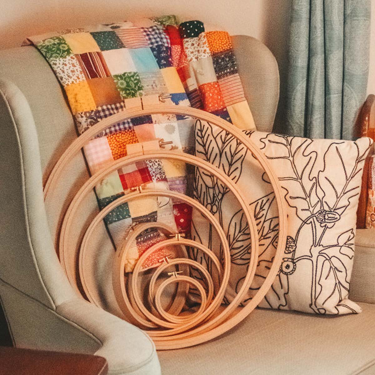 Wooden Quilting Hoops