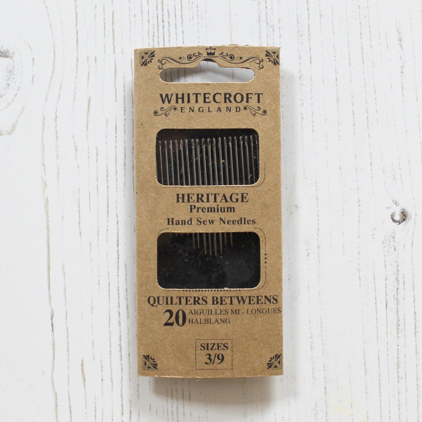 Whitecroft Heritage Hand Sewing Needles