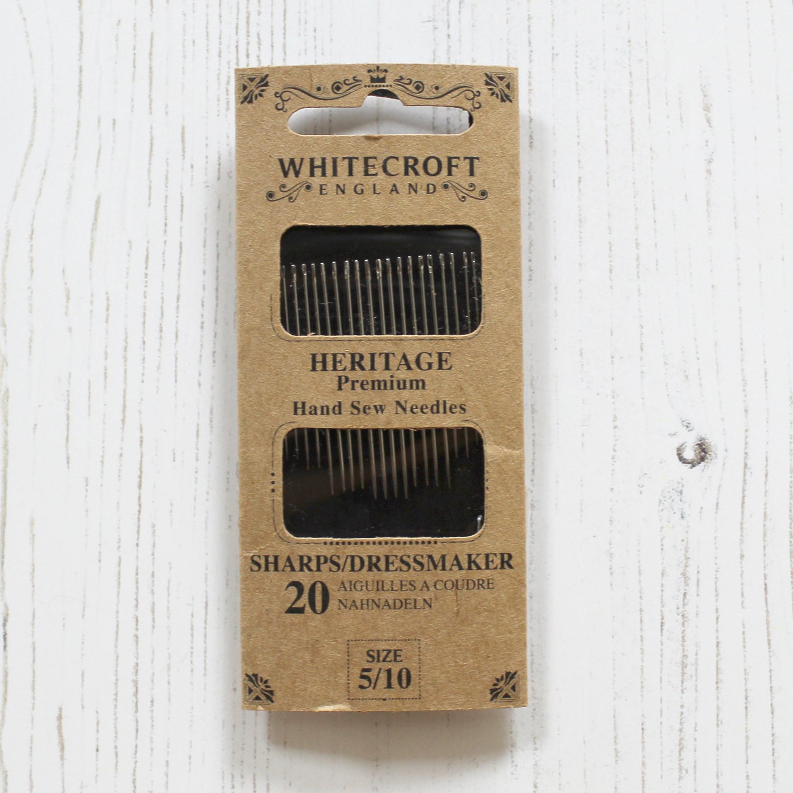Whitecroft Heritage Hand Sewing Needles
