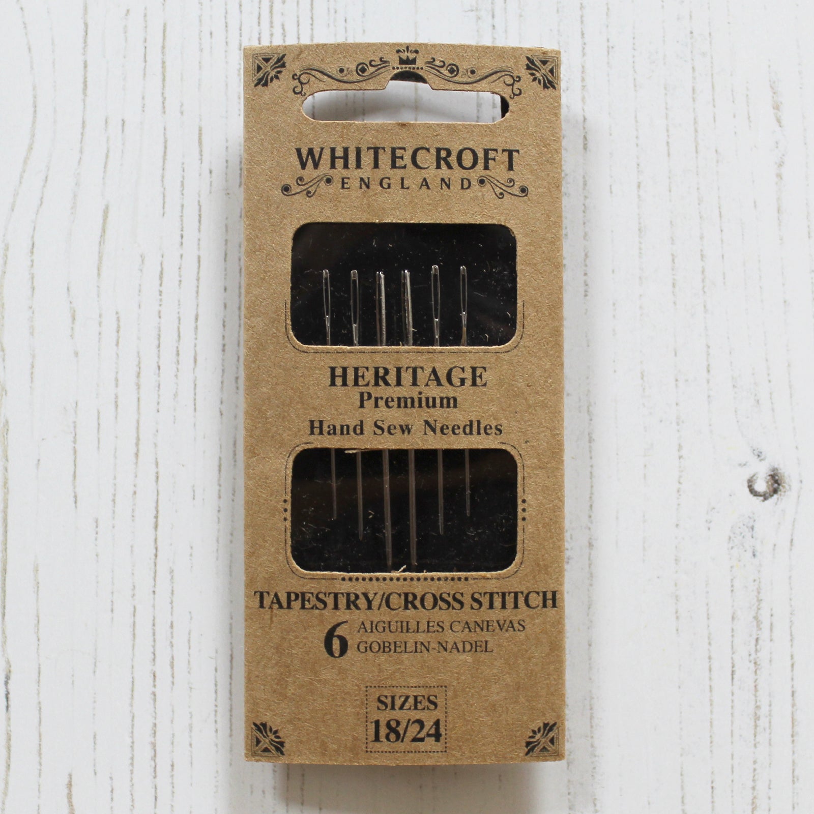 Whitecroft Heritage Hand Sewing Needles