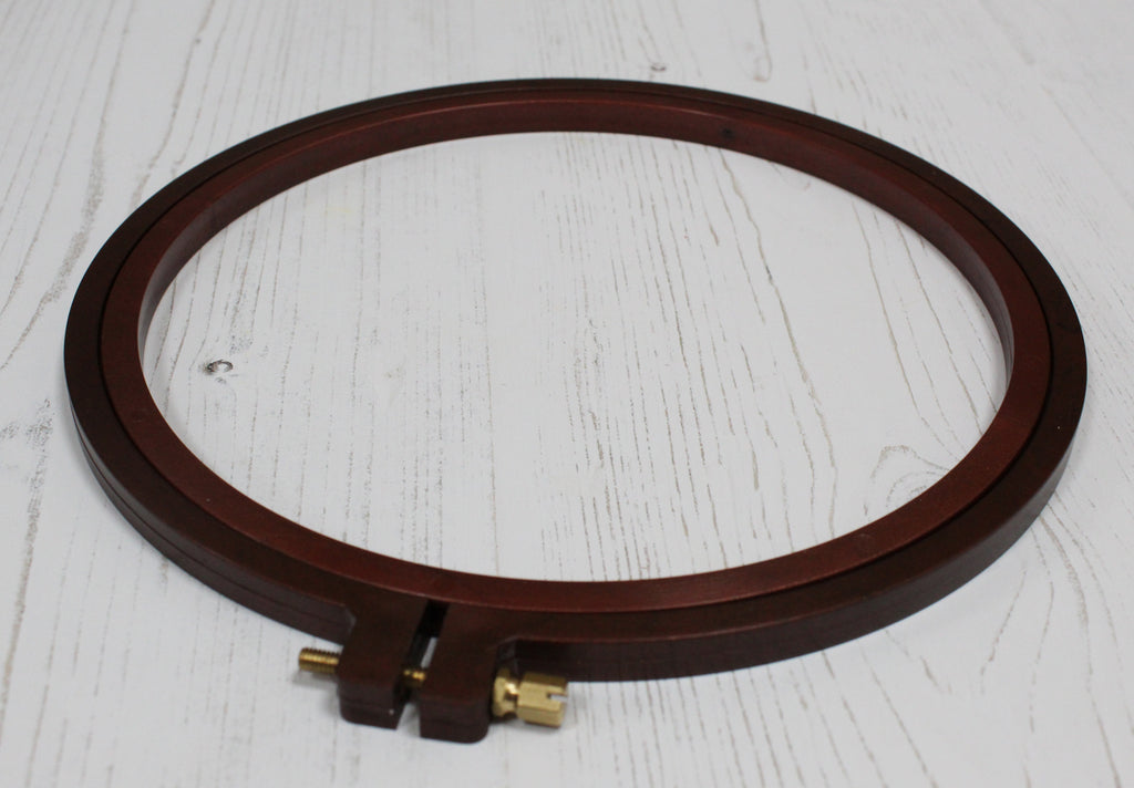 Plastic Wood Effect Embroidery Hoops