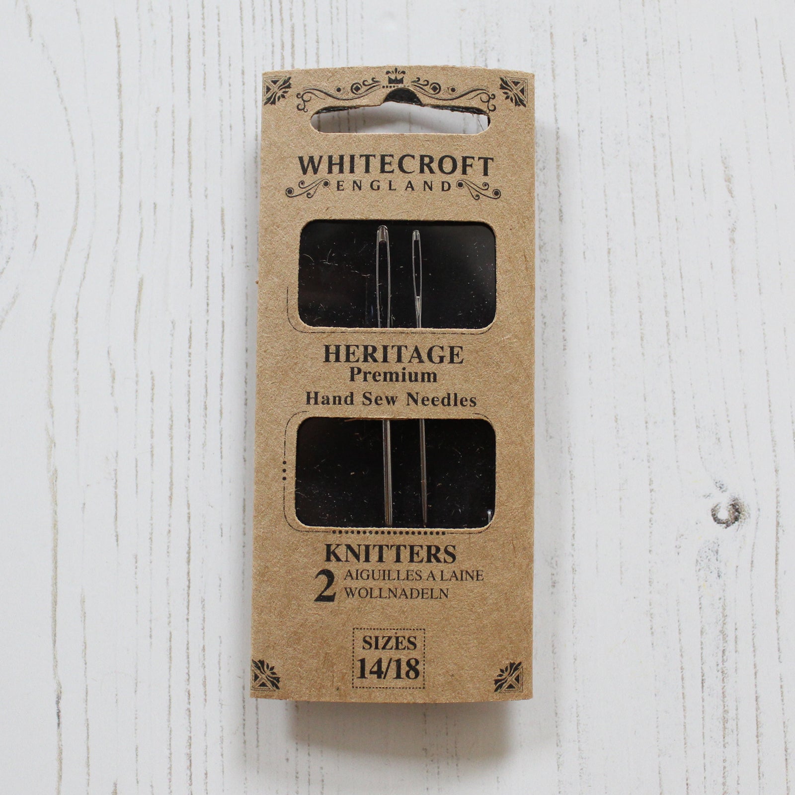 Whitecroft Heritage Hand Sewing Needles