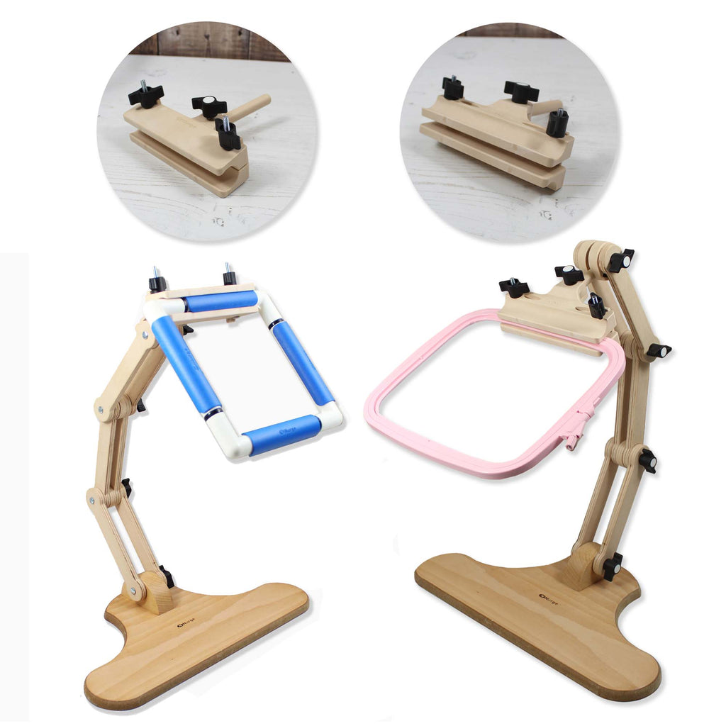 Multi-Adjustable Stand for Snap Frames & Hoops 190-24