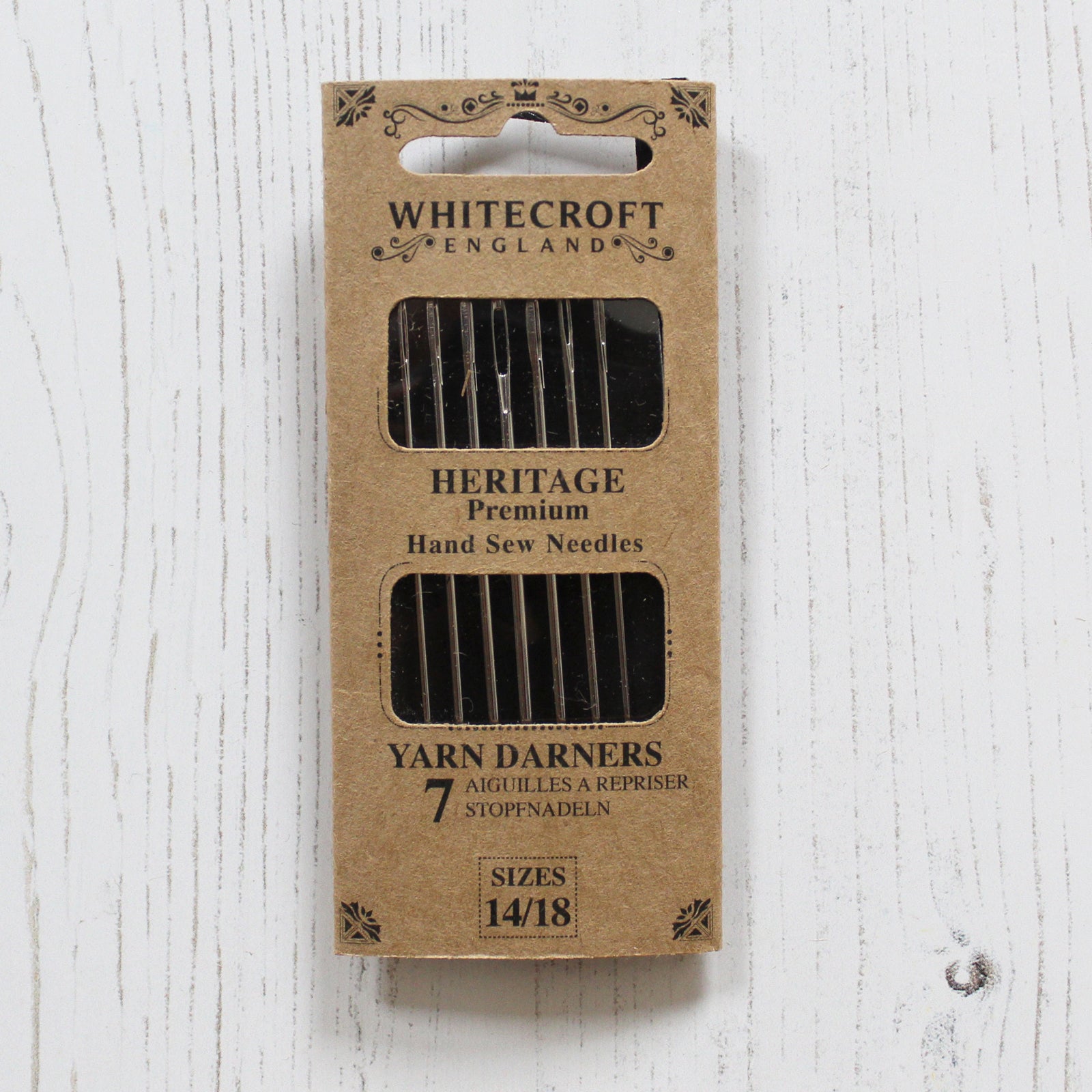 Whitecroft Heritage Hand Sewing Needles